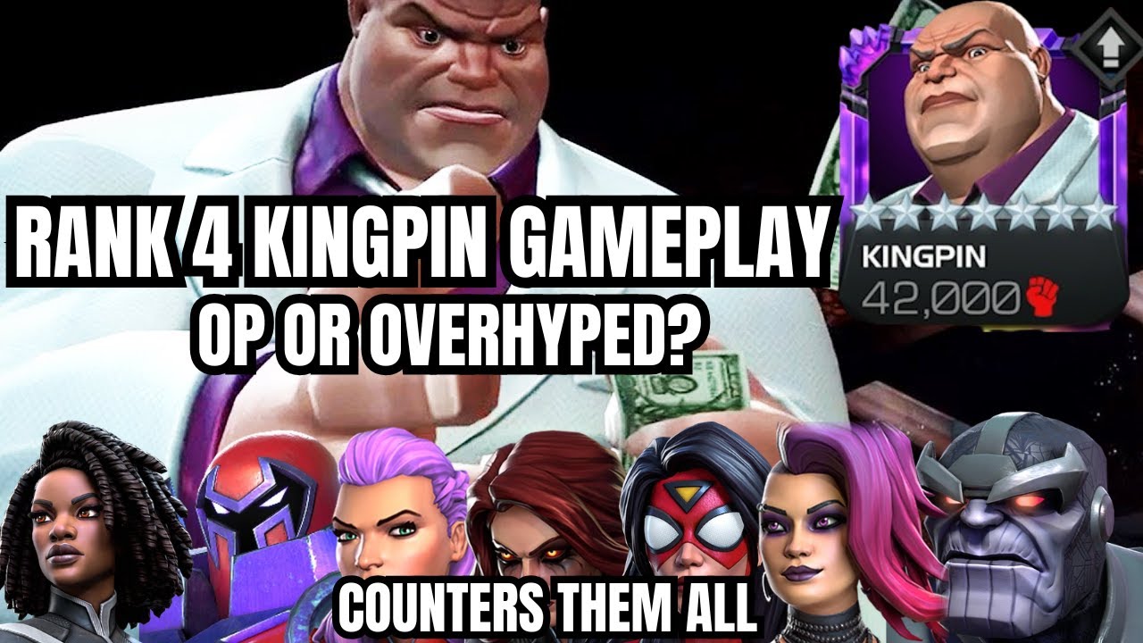 RANK 4 KINGPIN ULTIMATE SHOWCASE! THE MOST SUSTAINABLE CHAMPION? MCOC
