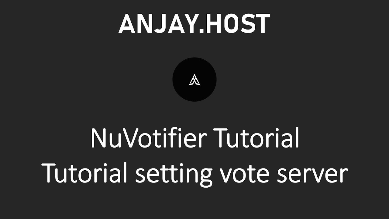 NuVotifier Tutorial - AnjayHosting