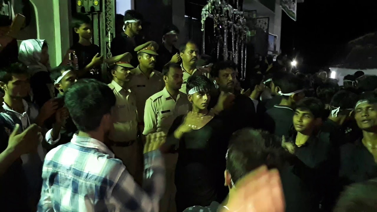 5th Moharram Anjuman e abbasia Mirzapur Nimauli Faizabad 2017