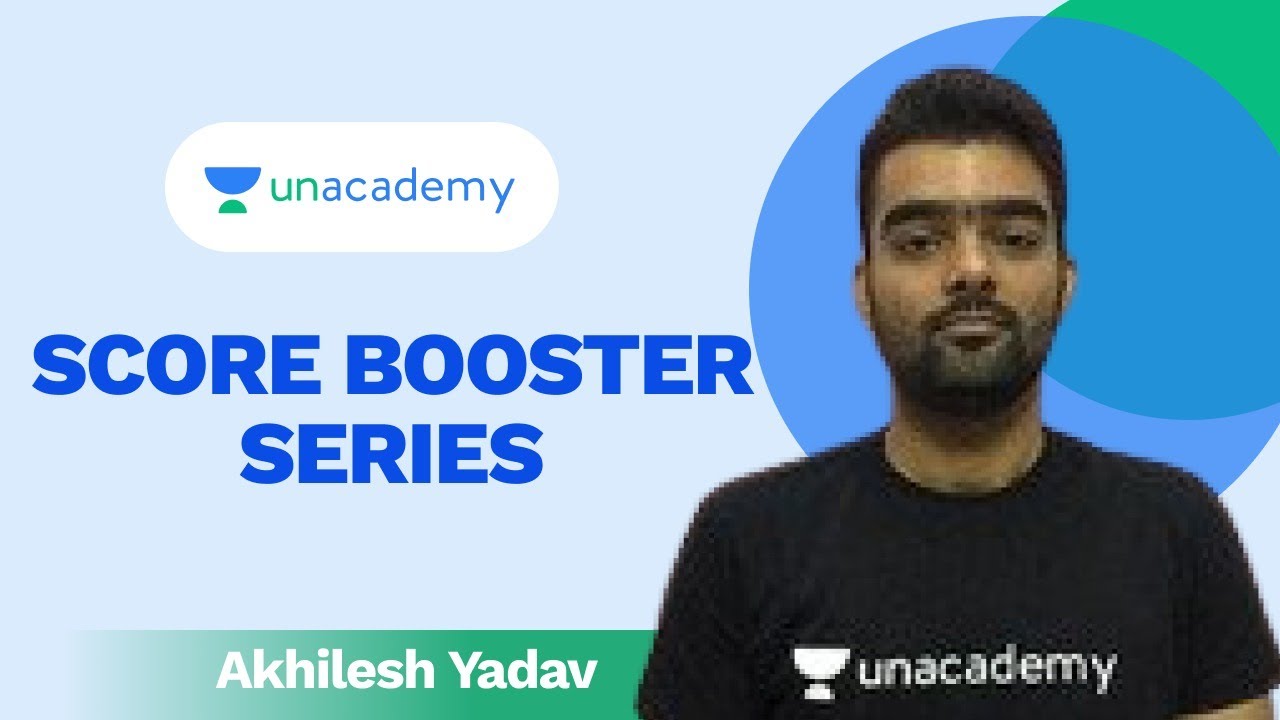 Score Booster Series-GS|CDS/AFCAT/CAPF|Akhilesh Yadav