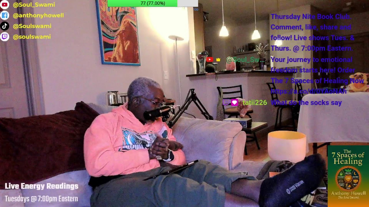 Soul Swami Live Thursday Nite Book Club: 