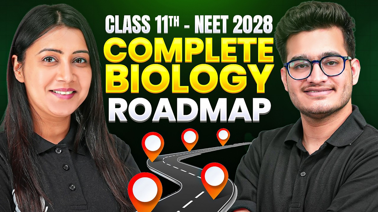 NEET Biology 360/360 Strategy 🎯 | Complete Roadmap for Class 11 Students