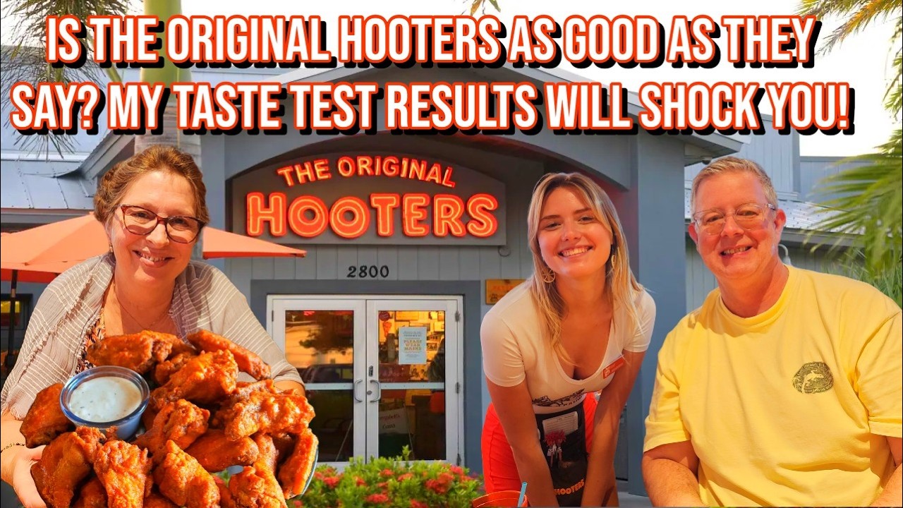 First Time Dining at the Original Hooters Clearwater—Prepare to Drool!