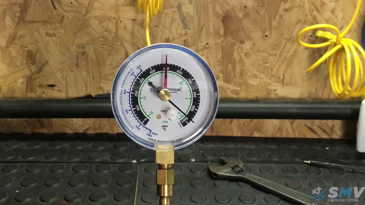 Vacuometro Analógico Mastercool 98066 Fêmea Giratória 1/4