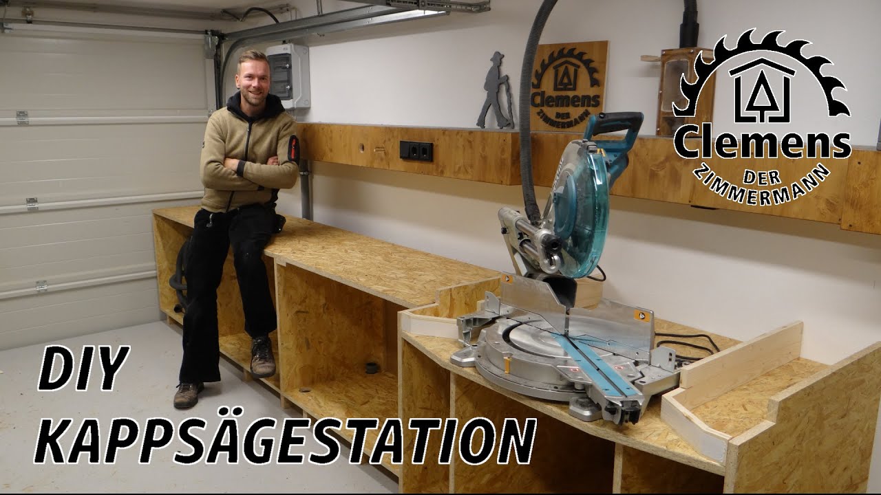 Ich baue eine Kappsägestation für meine Holzwerkstatt. Teil 1. Korpus