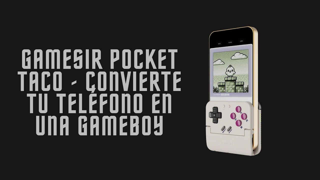 Gamesir Pocket Taco - Convierte tu Teléfono en una GameBoy
