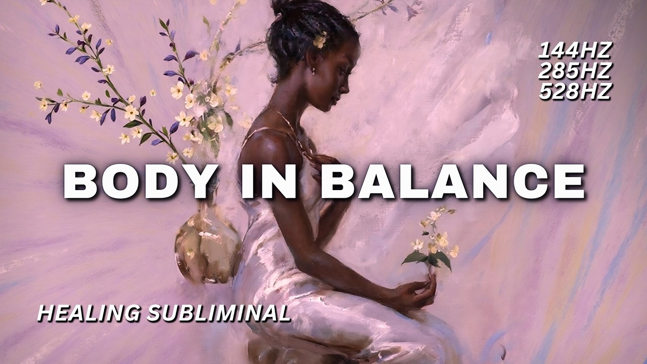 BODY IN BALANCE – Stress Release, Regulation & Energy Flow (8 Hour Subliminal)
