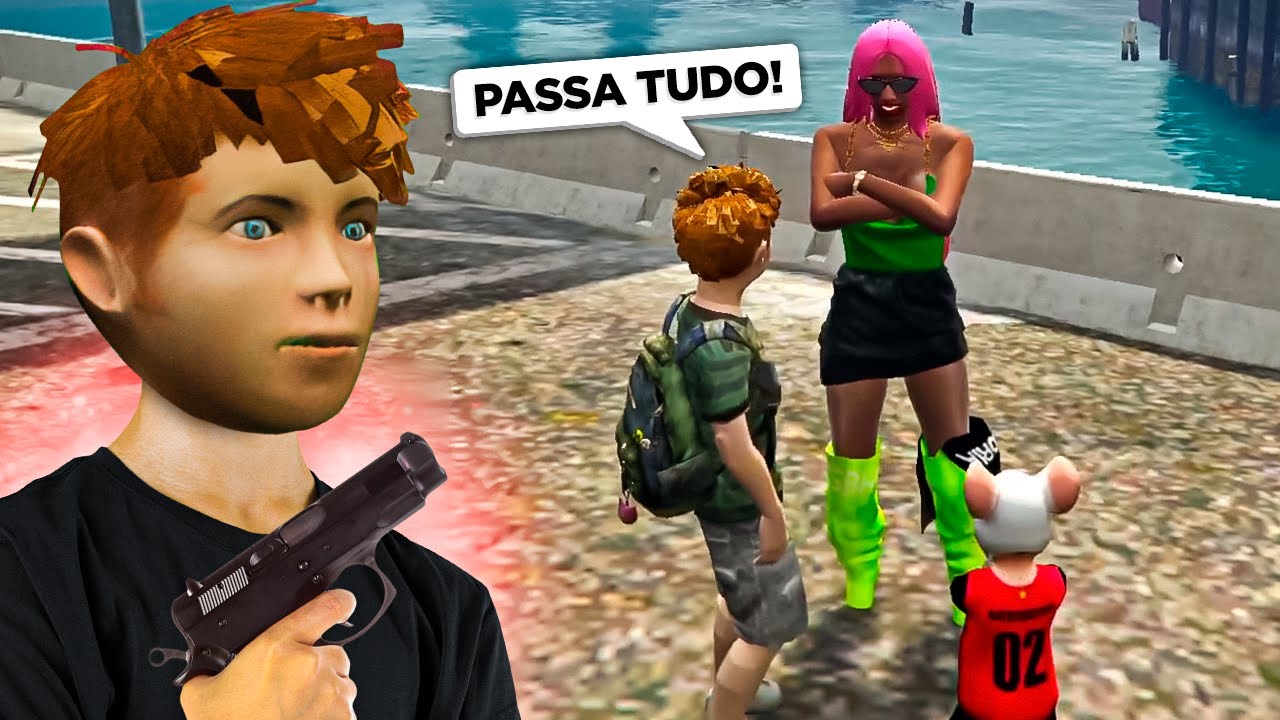 LOBINHO E RATINHO SEQUESTRARAM A RAINHA DO CRIME! - GTA RP