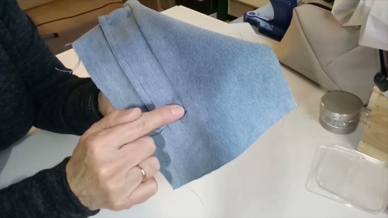 De gabardine zak