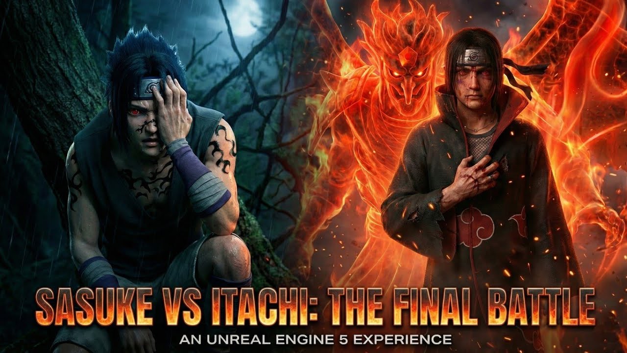 What Itachi vs Sasuke's Battle Actually Looked Like (Realistic AI)