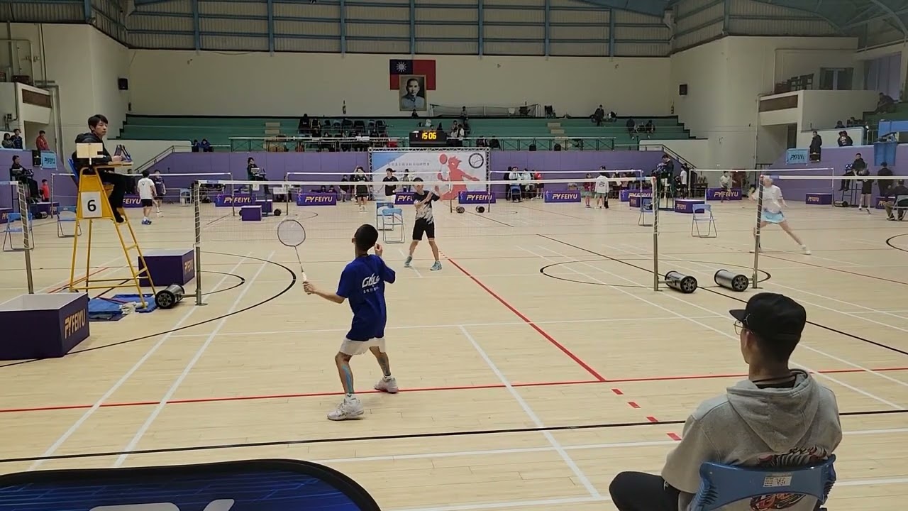 2026.01.31 台羽盃全國分齡羽球錦標賽【U13組男單8強】高飛羽訓 林楷叡 vs 東興國小 裘允皓