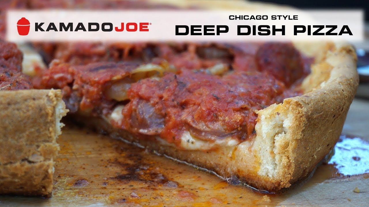 Kamado Joe Deep Dish Pizza