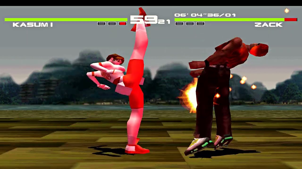 Dead Or Alive 1 PSX: Tournament Mode Part #2 [PSX Duckstation Emulator] [1080p to 2160p 4k] #2