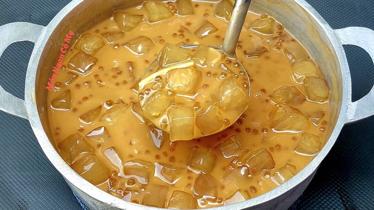 Ngon lạ nhất vẫn là món này Chè Bánh Tránh Nhúng rất hót trên mạng
