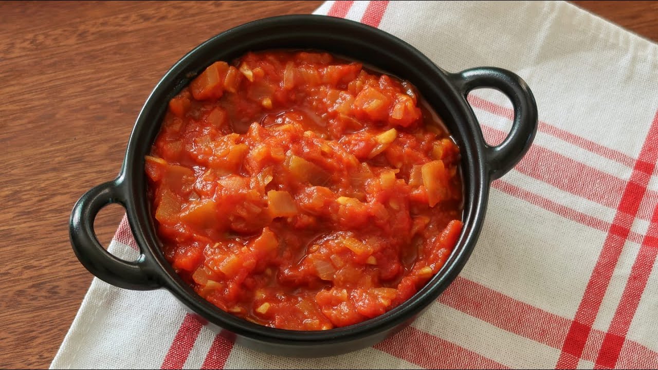Molho Fácil de Tomate Pelado