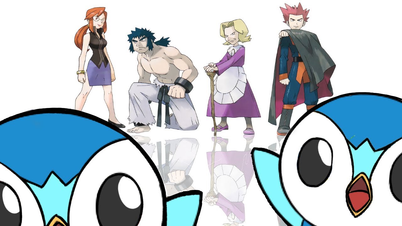 Pokemon Red and Blue Elite Four Make No Sense