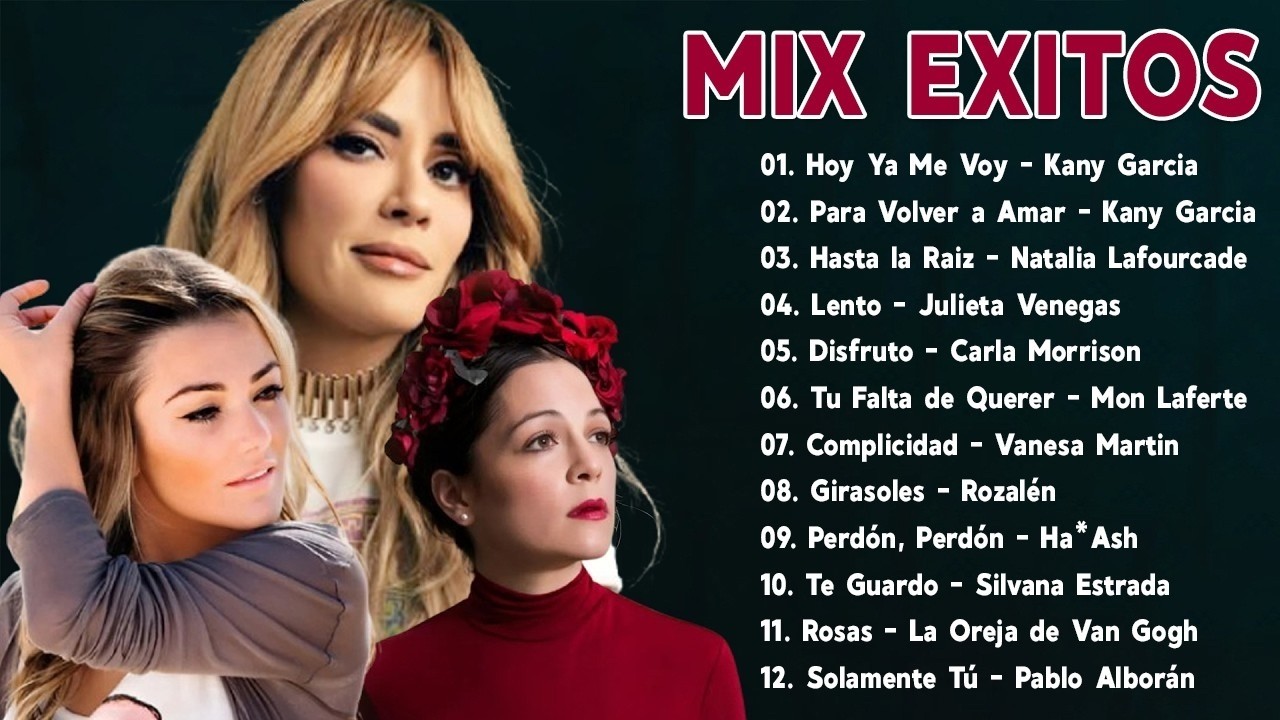Kany García MIX Sus Mejores Éxitos 2026 - Kany García, Natalia Lafourcade, La Oreja de Van Gogh...