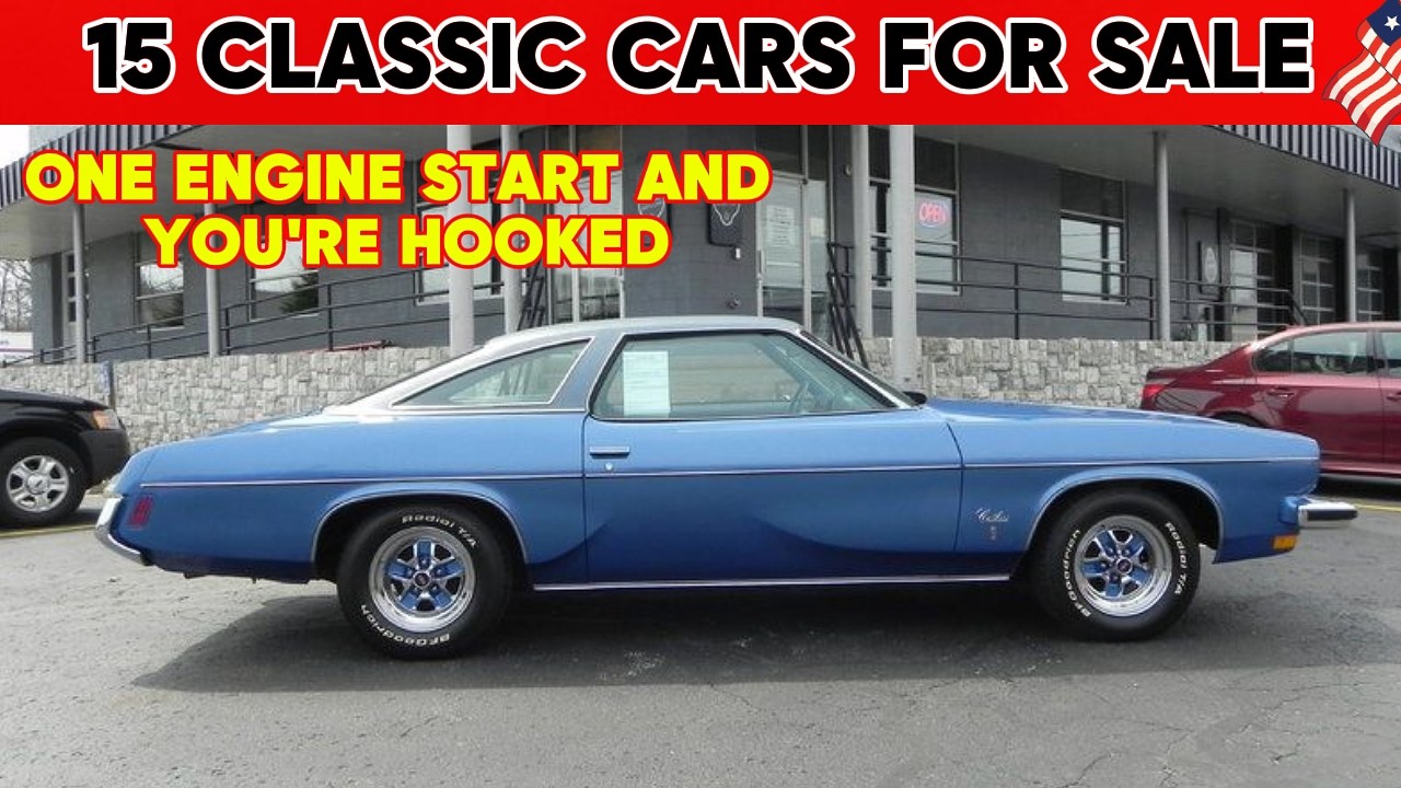 These 15 Classic Cars for Sale Sound Absolutely Unreal🚗💥 Sound ON