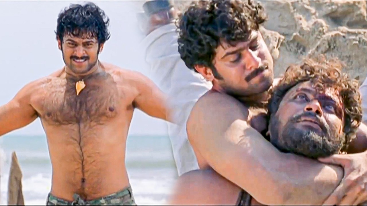 Rebal Star Prabhas Mass Action Scene 🔥🔥|| Chatrapathi Movie Back to BAck Scenes || iDream