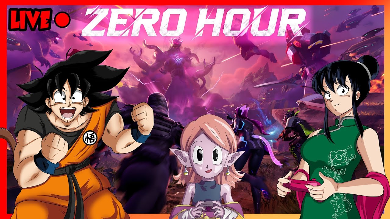 Goku And Friends Play Fortnite Zero Hour Live Event!