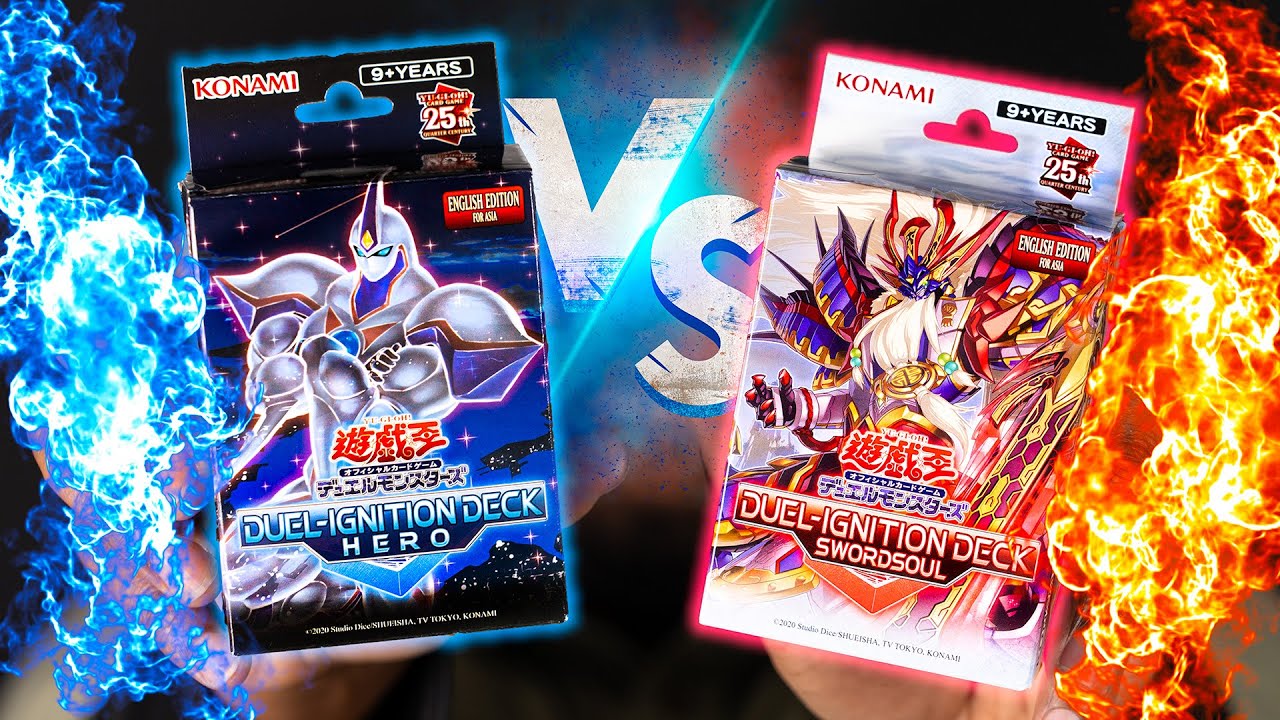 We Got Yu-Gi-Oh's Secret Structure Decks! HERO vs SWORDSOUL!
