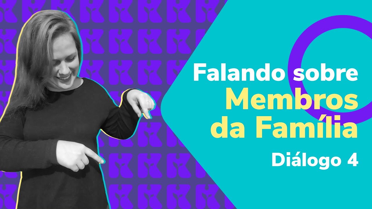 Falando sobre um membro da família - diálogo 4 | Alemão | Aula #56