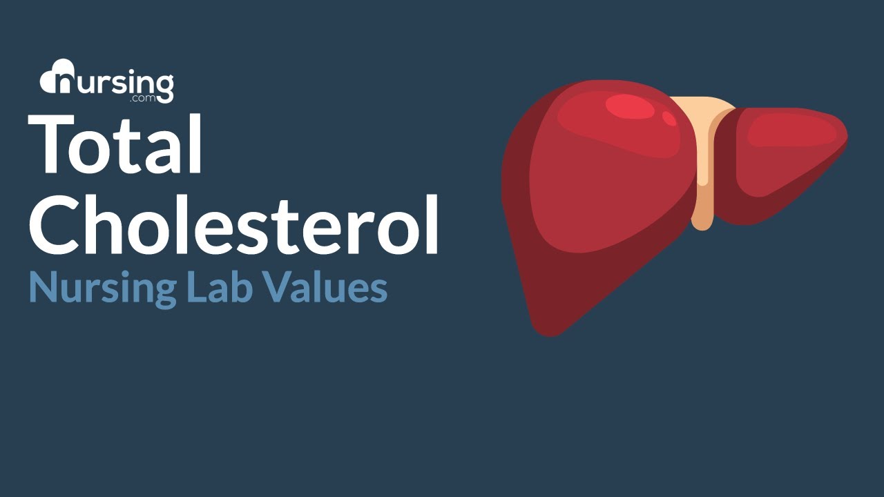 total cholesterol nursing lab value [nursing lab values made easy to remember]