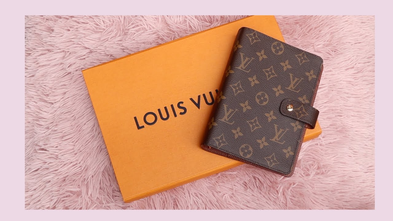 UNBOXING LOUIS VUITTON MEDIUM RING AGENDA COVER