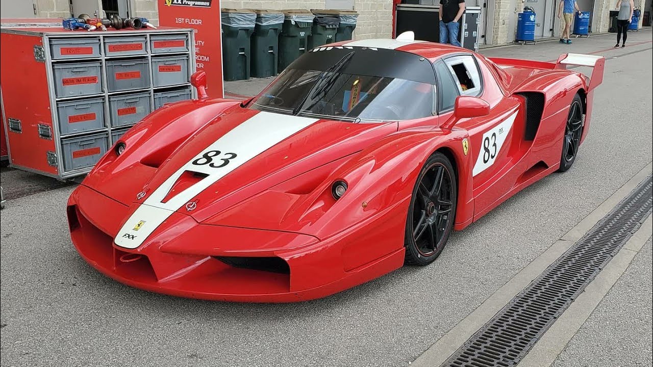 Ultra Rare (ultra expensive) Ferrari Enzo FXX Revving