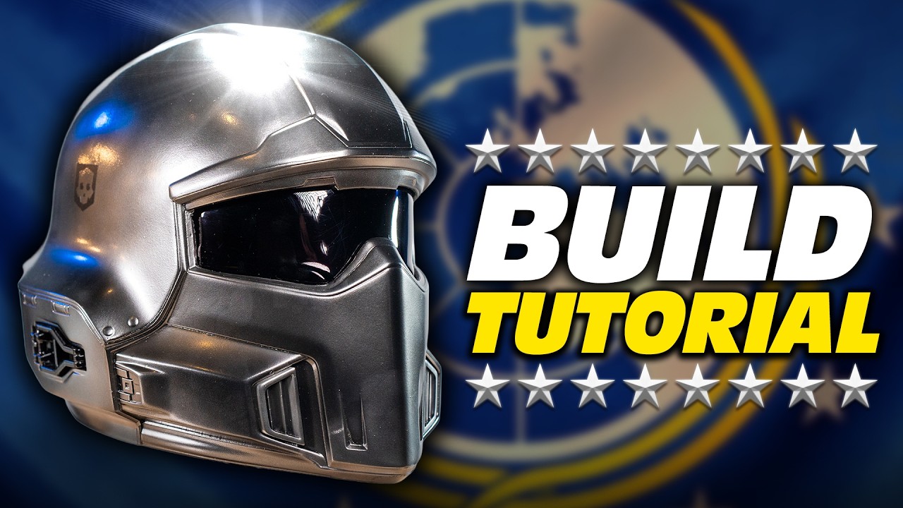 Making the Most Accurate Helldiver Cosplay Helmet - 2026 Update Tutorial