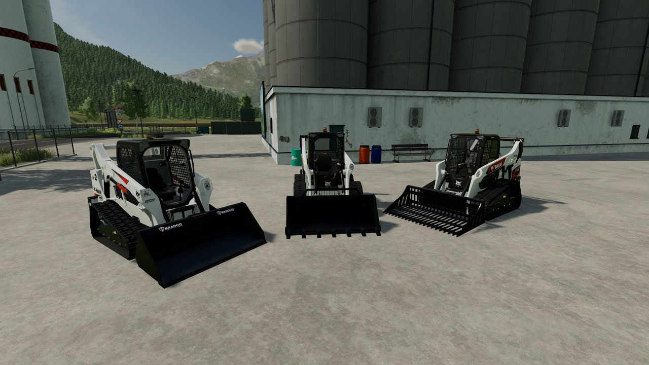 FS22 New Skid Steers Farming Simulator 22 Mods