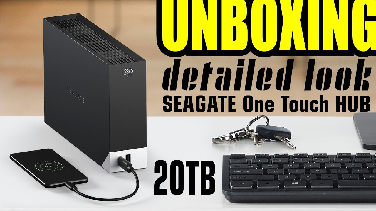 Подробный обзор SEAGATE One Touch Hub 20 ТБ Проще, но быстрее, чем предыдущие модели