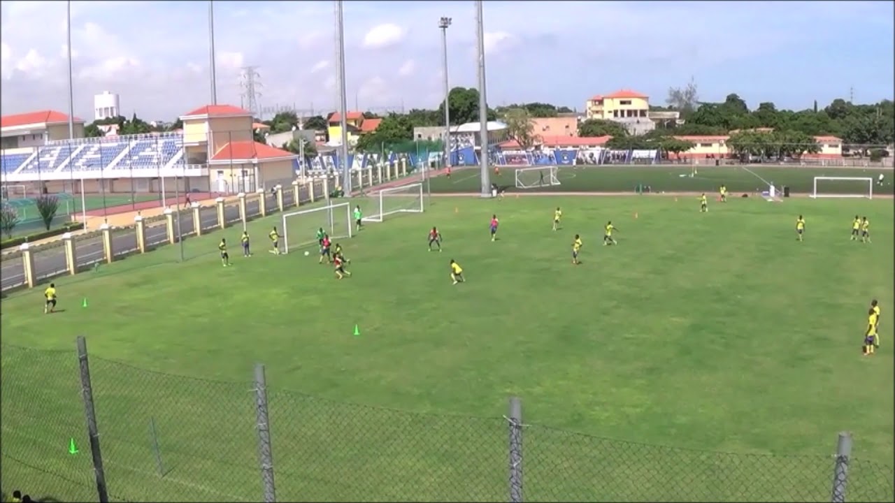 Automatismos para Fútbol-11 en Fútbol Base-2 (Escuela de Fútbol Base AFA Angola)