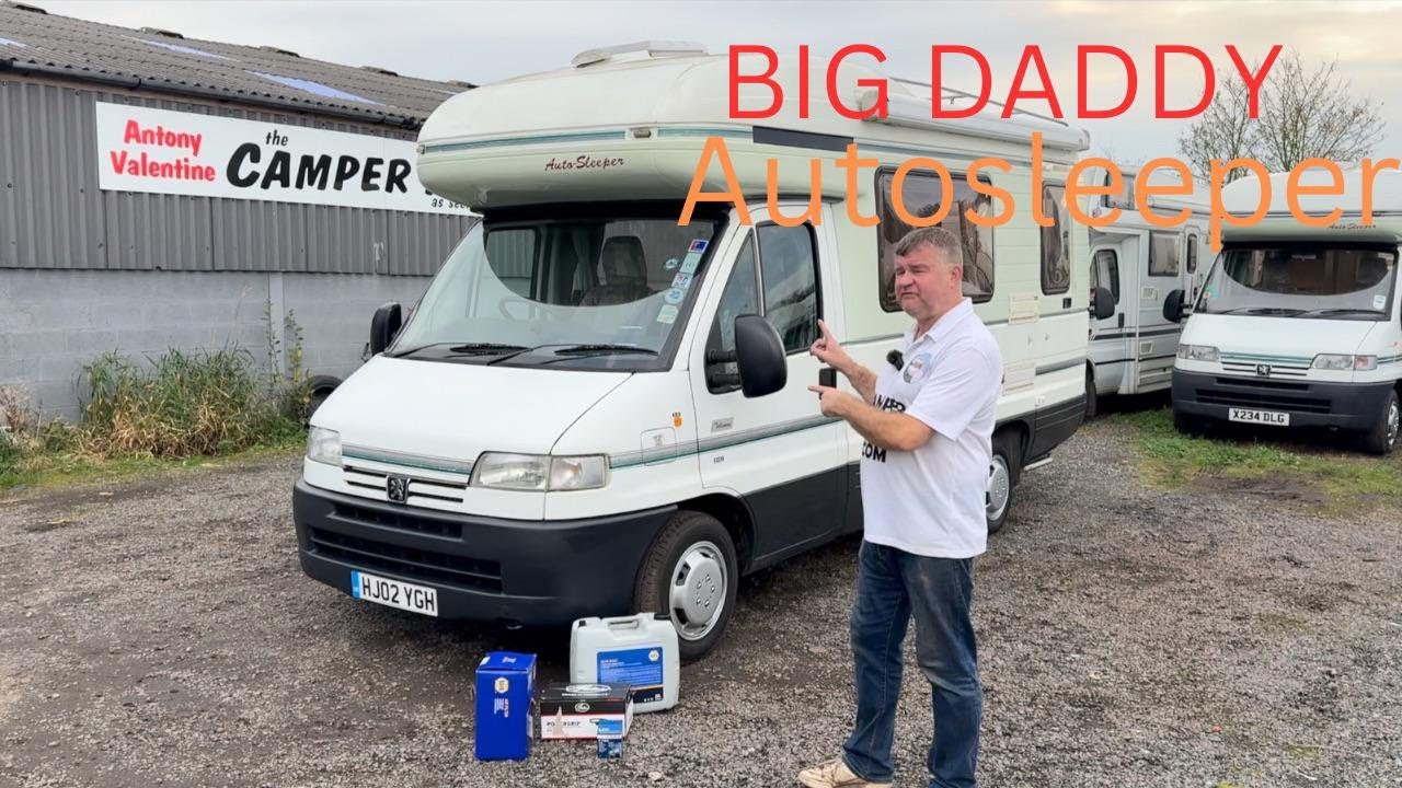 2002 AUTOSLEEPER TALISMAN 2.8 TURBO DIESEL EBAY AUCTION NO RESERVE DELIVERY BY CAMPER NERD HJ02YGH