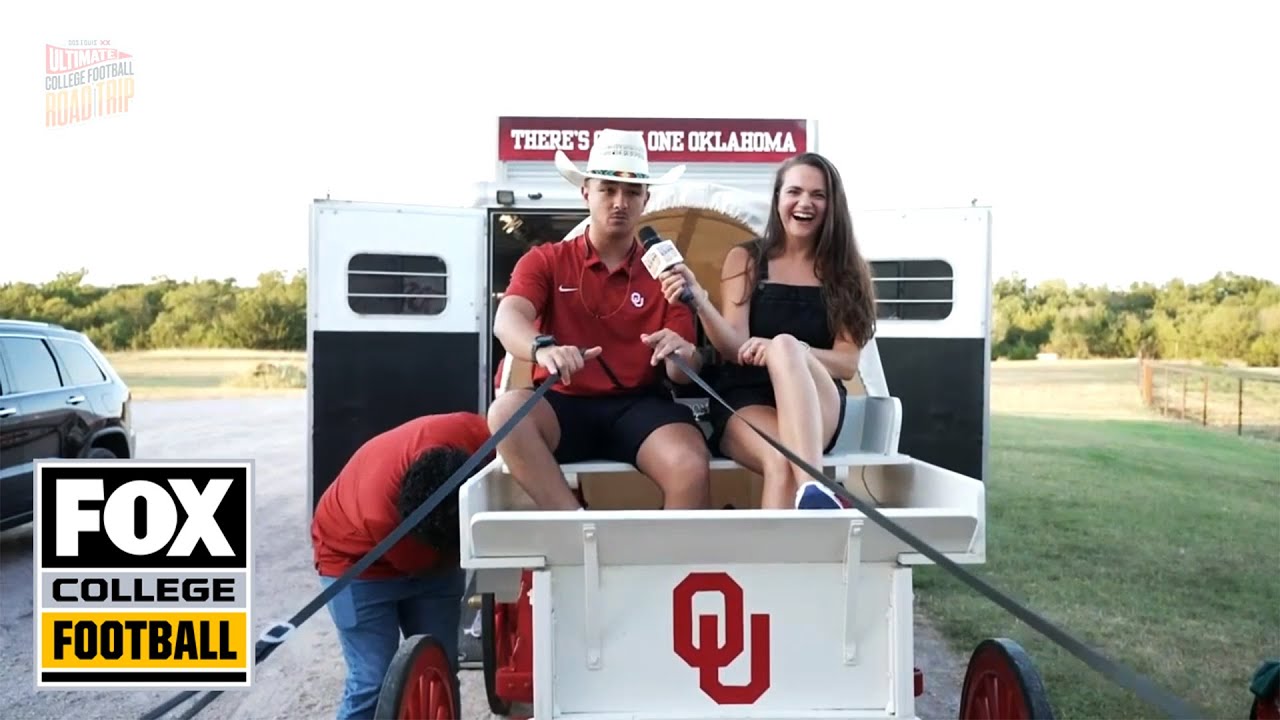 Charlotte’s visit to learn about Oklahoma’s Sooner Schooner | Ultimate College Football Road Trip