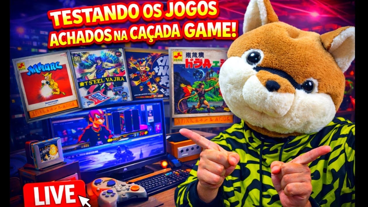 😱 CAÇADA GAME MALUCA + UNBOXING DE CONSOLE! Isso Vai Explodir? 😂🔥