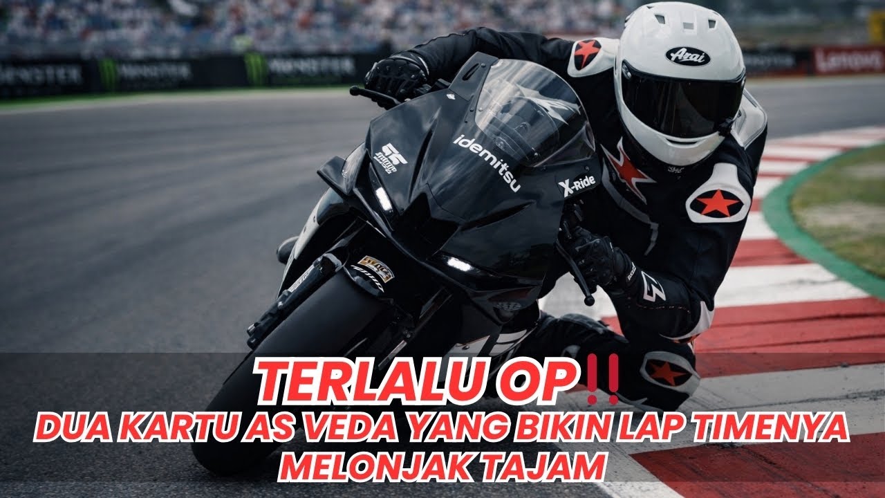 GEGERRR‼️ TEKNIK VEDA EGA PRATAMA NAKLUKIN TIKUNGAN EKSTRIM MOTO3 BIKIN BOS HONDA TERDIAM