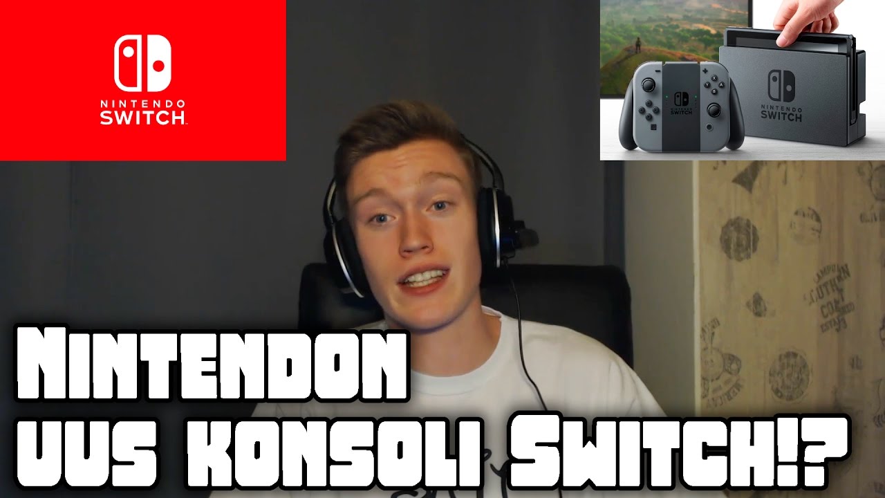 Uus Nintendon konsoli!? Nintendo Switch (koodinimi oli NX)