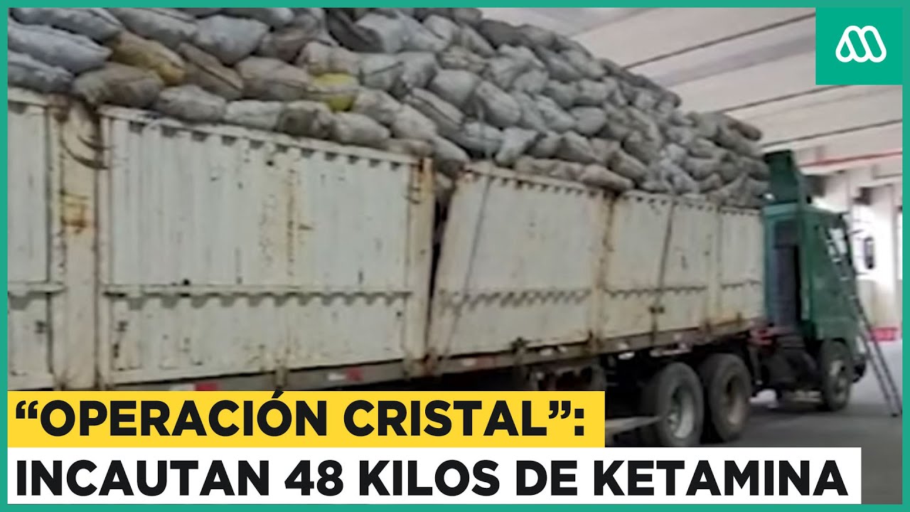 Operativo antinarcóticos: incautan 48 kilos de ketamina en 