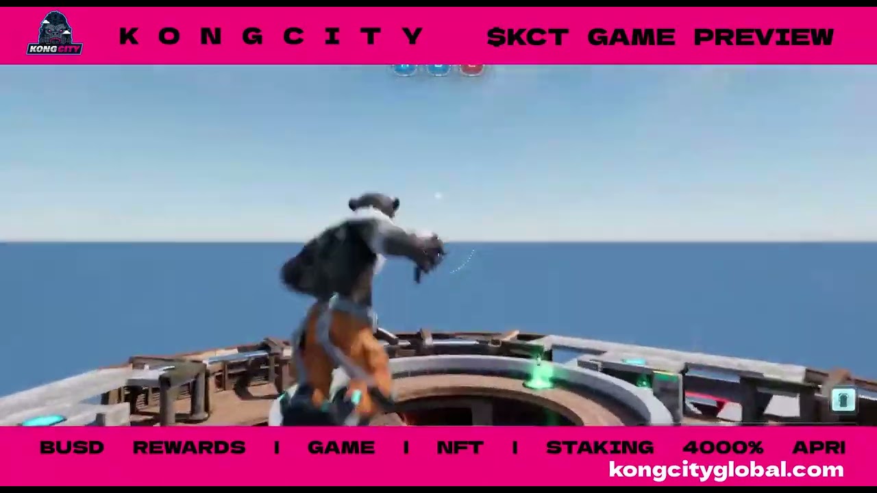 NFT P2E KONGCITY Game Preview: A New Kind of Gaming & Crypto Community Experience $KCT