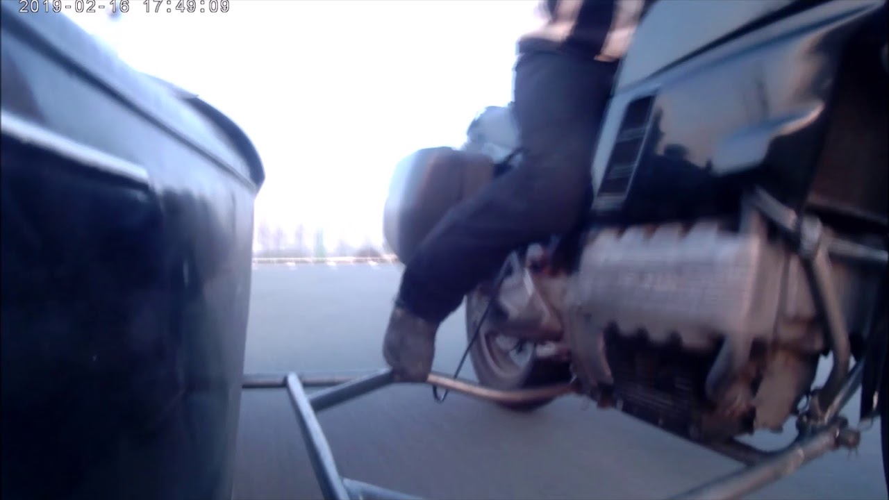 BMW K100rs, schwenker, sidecar, leaner, homebuild, homebuilt, zijspan, flexible sidecar