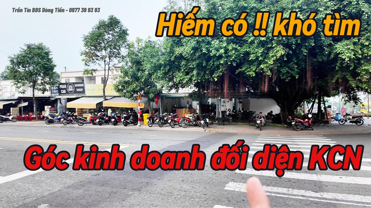 Lô Góc Kinh Doanh Đối Diện KCN –30m Mặt Tiền Nhựa – Dòng Tiền 30 Triệu - lô góc dòng tiền Bình Dương