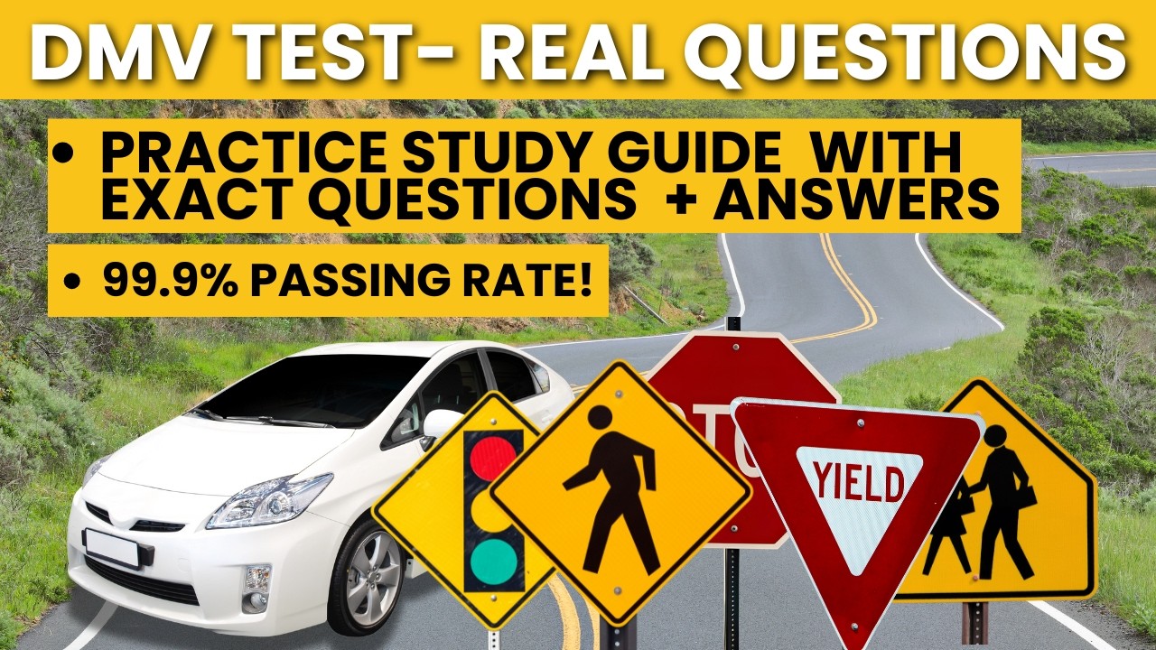 DMV Practice Test – All Real Questions and Answers to Pass