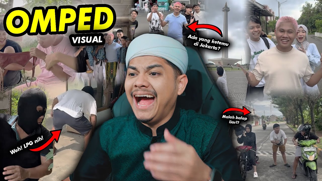 PERDEBATAN GAME SEBELAH GAK ADA HABISNYA!🗿🗿🗿Reaction Omped Visual