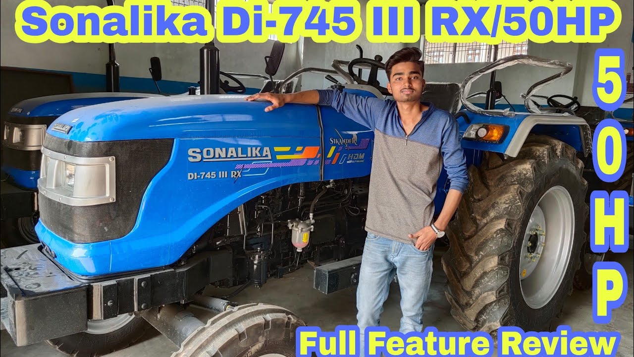 Sonalika DI-745 III RX|50HP|Sikander 50HP