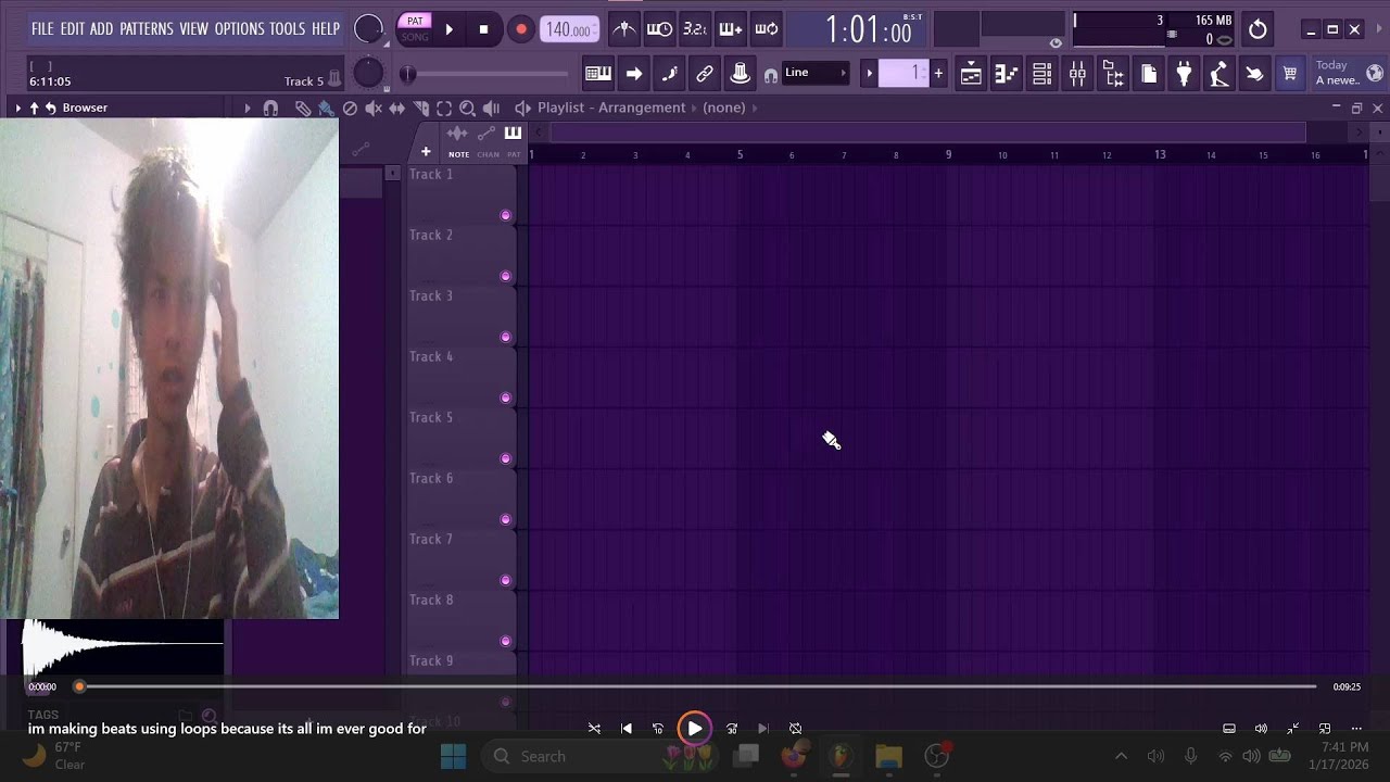 making beats with loops because youre worthless