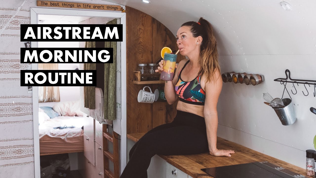 Airstream Morning Routine as a Family of 4