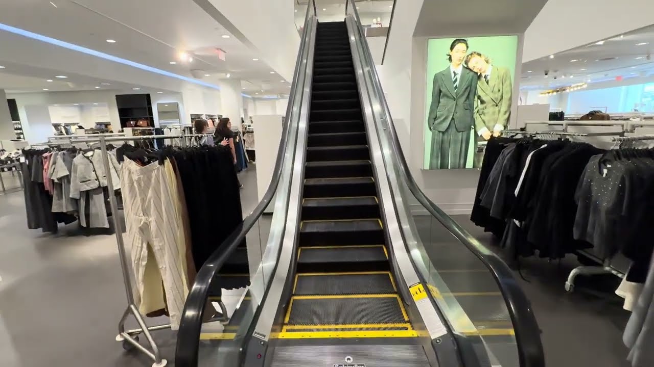 Schindler 9300 Double-File Escalators ~ H&M - The Florida Mall ~ Orlando, FL