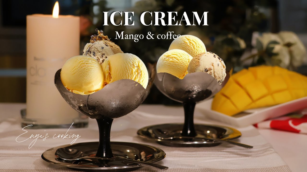 Homemade Mango & Coffee Ice Cream Recipe | Simple & Delicious!