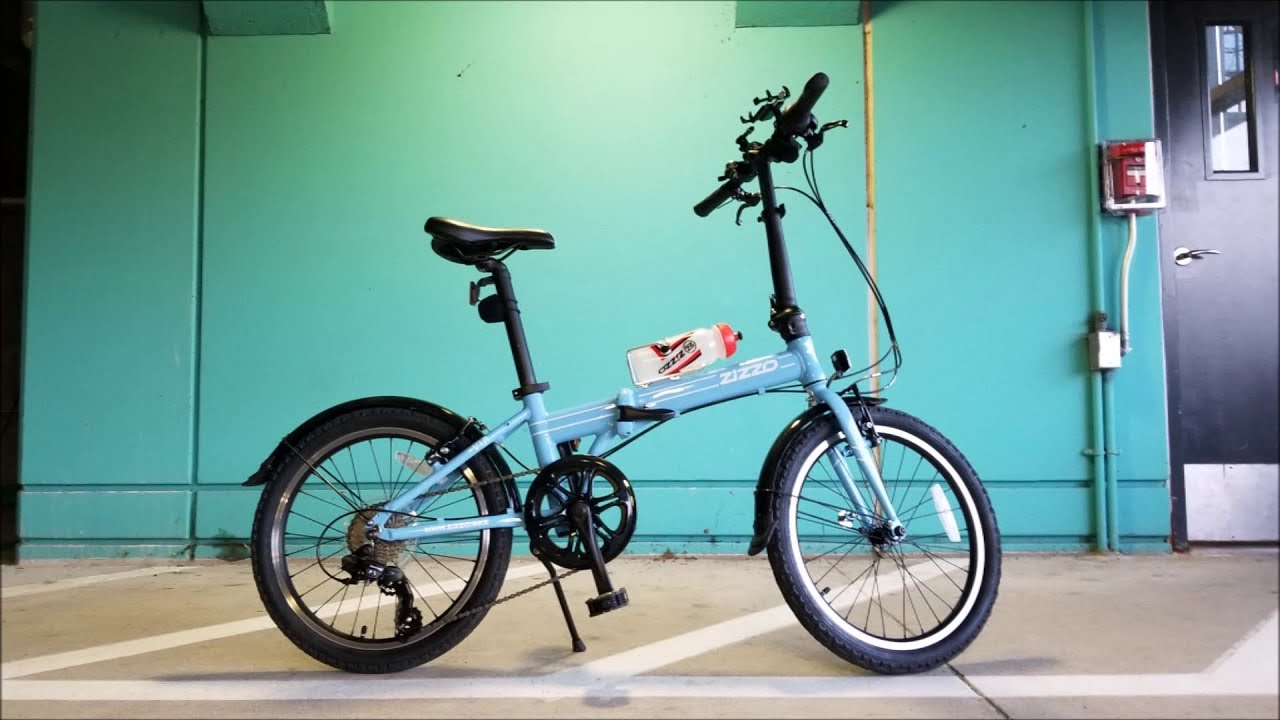 EuroMini VIA 20&rdquo; Folding Bike Quick Unboxing - walk around and First Ride